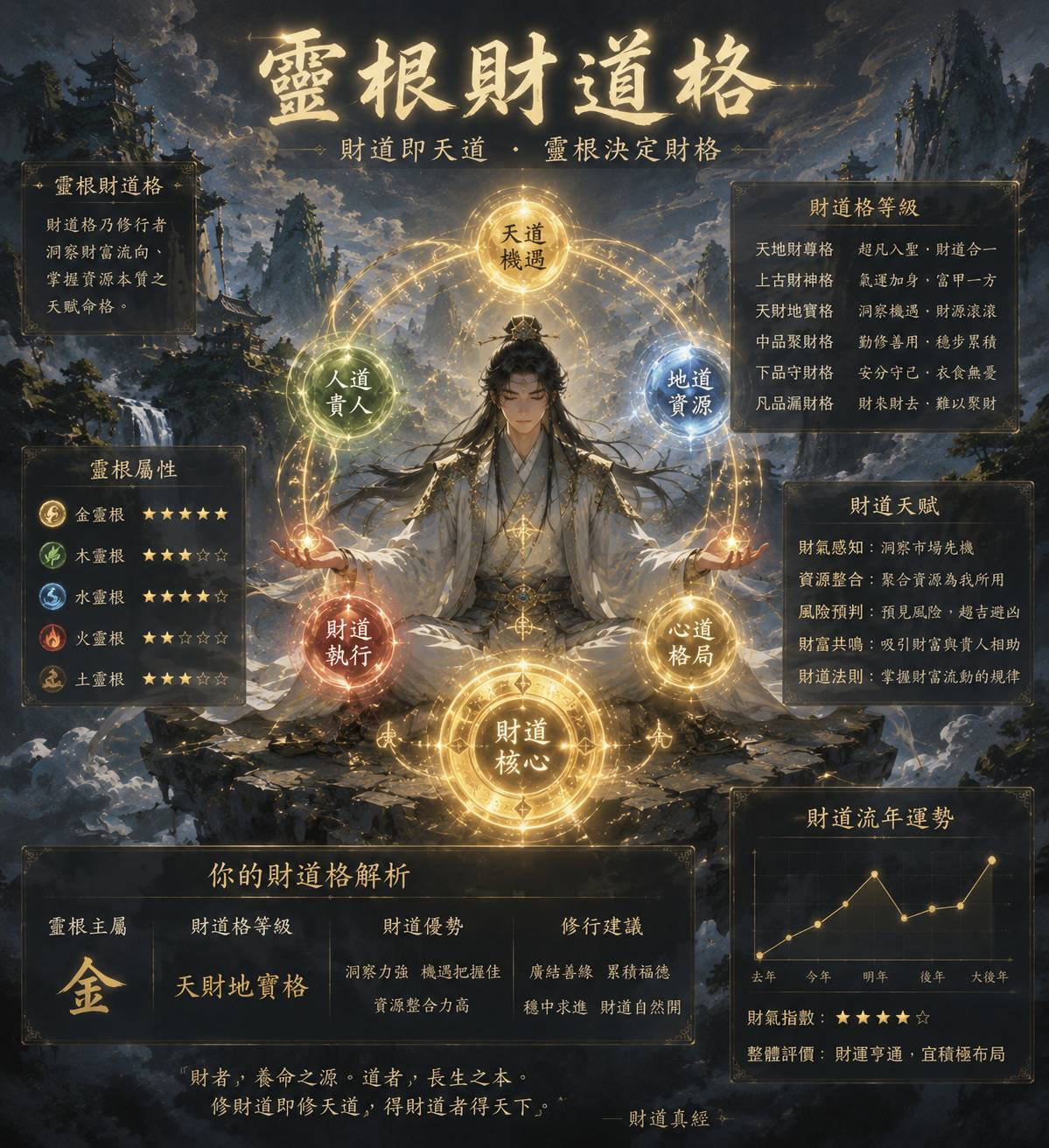 靈根財道閣